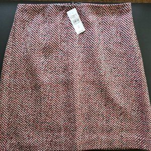 LOFT Outlet Tweed Skirt (NWT'S) Size 2